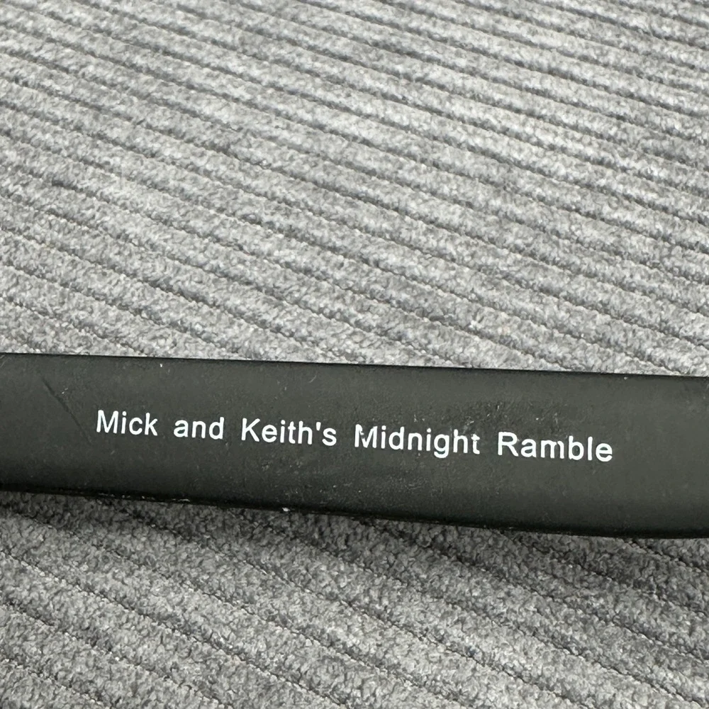 Goodr Mick and Keith's Midnight Ramble Y2K Sunglasses Black Blue Mirror OG D1